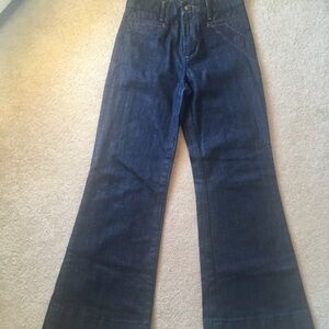 Joe's Jeans Dark Blue Wide Leg Women's Jeans
